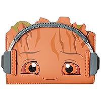 Loungefly Marvel: Guardians of The Galaxy - Groot with Headphones Wallet, Amazon Exclusive