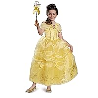Belle Prestige Disney Princess Beauty & The Beast Costume, X-Small/3T-4T