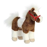 Aurora® Exquisite Breyer® Whinny Bits Paint Horse Stuffed Animal - Realistic Detailing - Imaginative Play - Brown 7 Inches