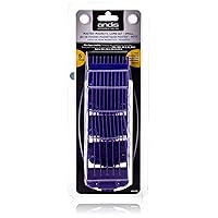 Andis 01410 Professional Master Clipper Guards - Dual Magnet Comb Set – Small, fits for MBA, MC-2, ML, PM- & PM-4, Waterproof – Purple, Set of 5