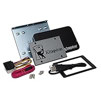Kingston SUV500B/1920G UV500 Desktop/Notebook Upgrade Kit - Solid State Drive - Encrypted - 1.92 TB - Internal - 2.5 (in 3.5 Carrier) - SATA 6GB/S - 256-Bit AES - Self-Encrypting Drive