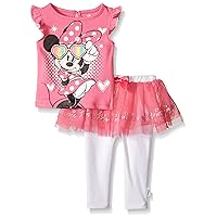 Disney Baby Girls' Minnie Mouse 2 Pc Skegging Set