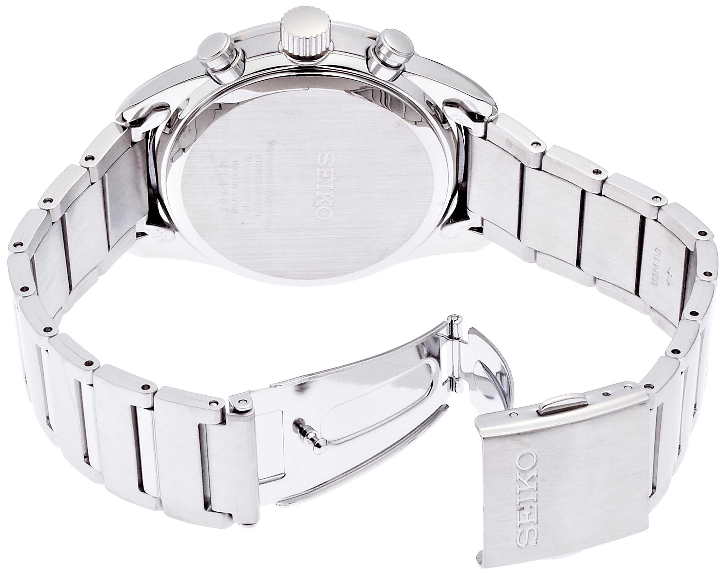Mua Seiko Watch SBPY115 Spirit Smart Watch, Chronograph, Solar, Sapphire  Glass, Silver, Dial Color - Blue, watch trên Amazon Nhật chính hãng 2023 |  Fado