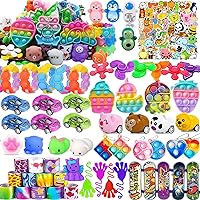 107 PCS Party Favor Toys for Kids 4-8-12, Birthday Party, School Classroom Rewards, Carnival Prizes, Pinata Stuffers, Treasure Chest, Prize Box Toys, Goody Bag Fillers