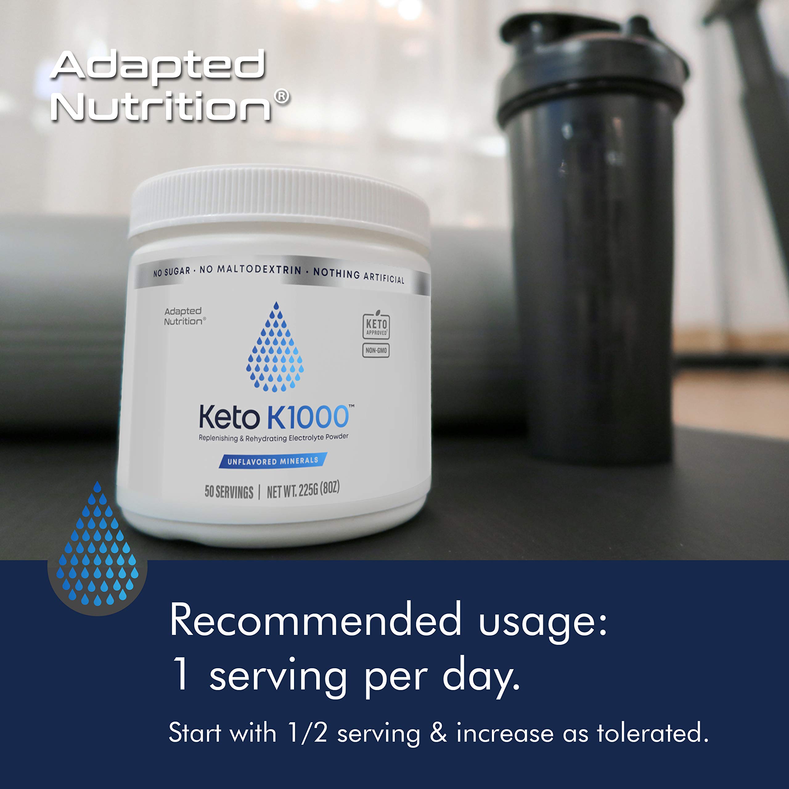 Hi-Lyte Keto K1000 Electoryle Powder 5 Pack Bundle | Hydration Supplement Drink Mix | No Maltodextrin or Sugar | Boost Enerergy & Beat Leg Cramps