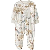 little planet by carter's Baby Organic Cotton 2-Way Zip Sleep & Play