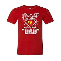 Shirts for Dads Super Dad Superhero Fathers Gift - Family Tshirts Mom and Dad Collection