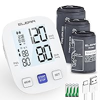 ELERA Blood Pressure Monitor with Three Cuffs - Extra Large Cuff 13-21