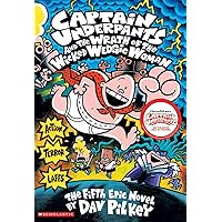 Captain Underpants and the Wrath of the Wicked Wedgie Woman (Captain Underpants #5) (5) Captain Underpants and the Wrath of the Wicked Wedgie Woman (Captain Underpants #5) (5) Audible Audiobook Paperback Audio CD Library Binding