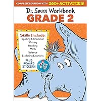 Dr. Seuss Workbook: Grade 2: 260+ Fun Activities with Stickers and More! (Spelling, Phonics, Reading Comprehension, Grammar, Math, Addition & Subtraction, Science) (Dr. Seuss Workbooks) Dr. Seuss Workbook: Grade 2: 260+ Fun Activities with Stickers and More! (Spelling, Phonics, Reading Comprehension, Grammar, Math, Addition & Subtraction, Science) (Dr. Seuss Workbooks) Paperback
