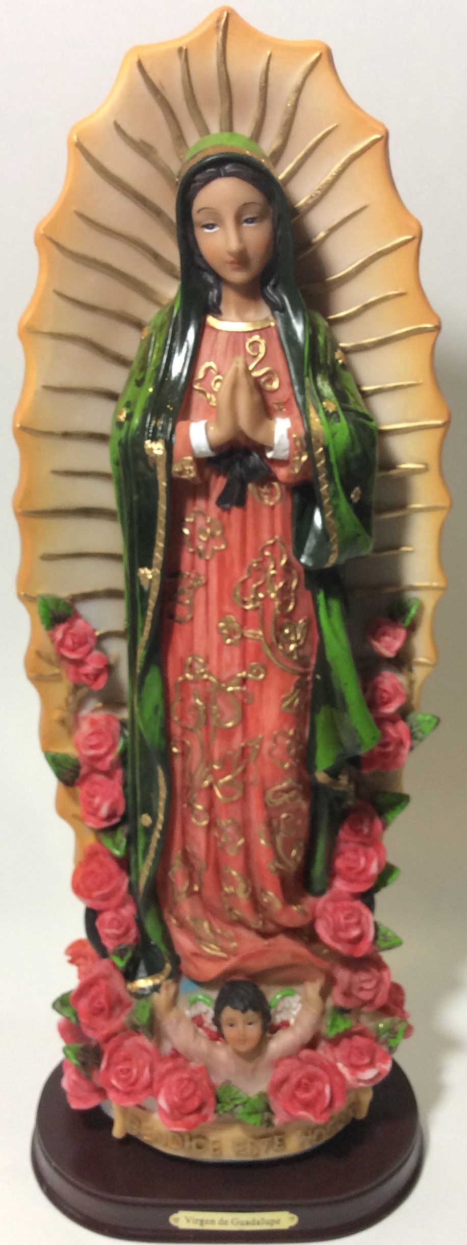 13" Our Lady of Guadalupe Virgin Mary Statue-virgen De Guadalupe-estatua 13"ne