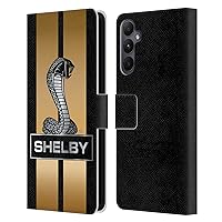 Head Case Designs Officially Licensed Shelby Gold Car Graphics Leather Book Wallet Case Cover Compatible with Samsung Galaxy A05s