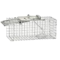 Havahart 1083 Catch and Release Small 1-Door Easy Set Humane Live Animal Trap for Squirrels, Rabbits, Skunks, and Other Small Animals