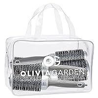 Olivia Garden Ceramic + Ion Round Thermal Hair Brush (not electrical)