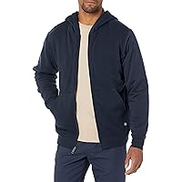 Dickies Men's Thermal Lined Full-Zip Fleece Hoodie with DWR