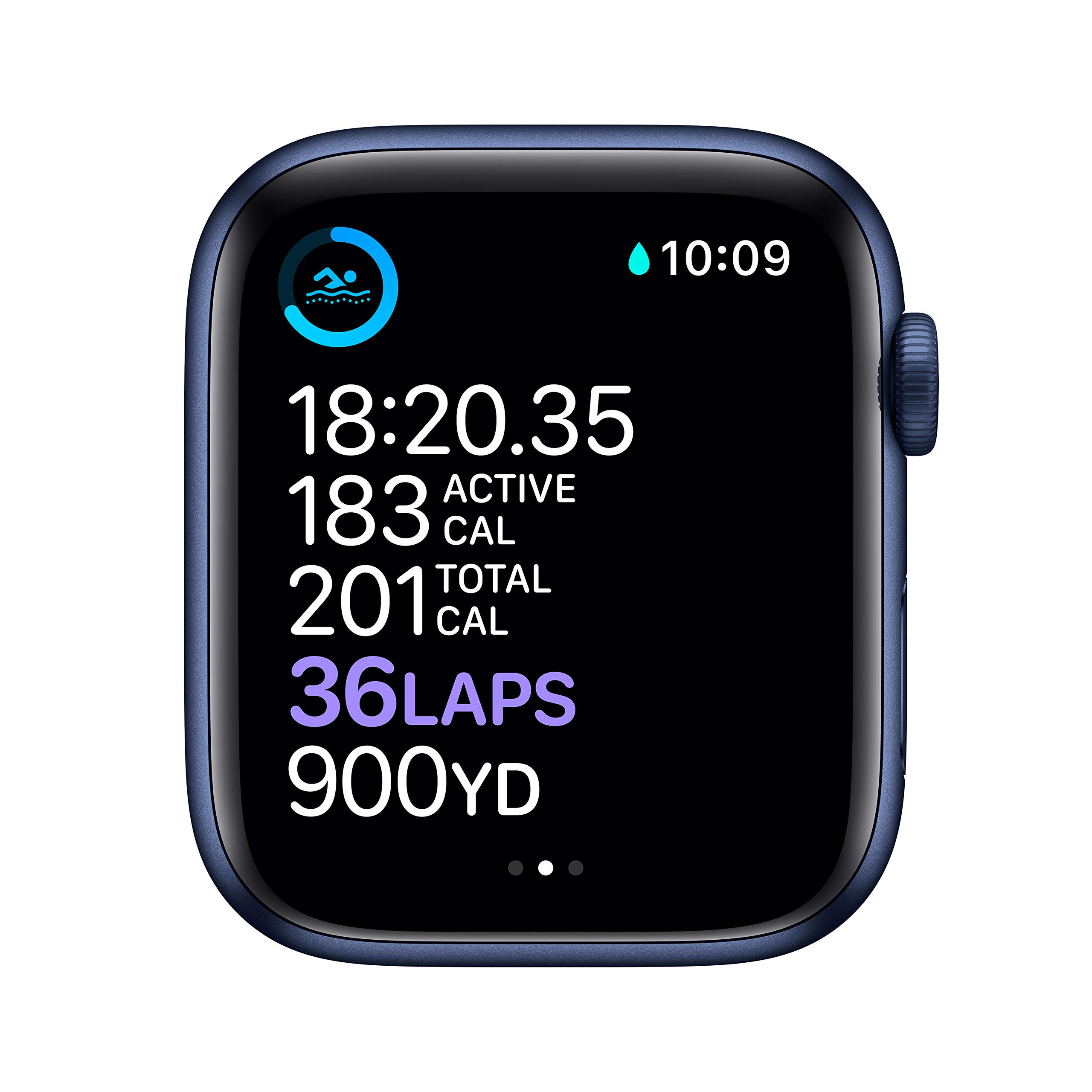 Apple Watch Series 6 (GPS, 44mm) - Blue Aluminum Case with Deep Navy Sport Band