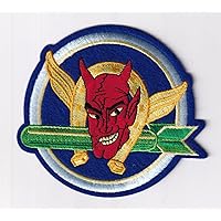 614th Bombardment Squadron Patch, 4.5in, Hook and Loop, WWII