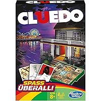 Hasbro Gaming – Cluedo, Travel Game German Version