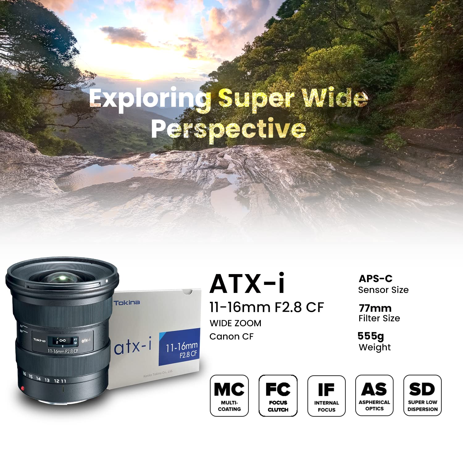 TOKINA ATX-i 11-16mm F2.8 Canon EF