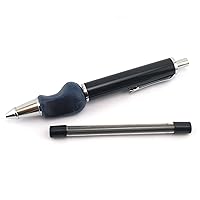 The Pencil Grip Heavyweight Mechanical Pencil Set, Ergonomic Weighted Pencil With Lead Refills - TPG-652, Black/Silver/Blue, 2 Piece set