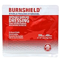 Burnshield Sterile Emergency Burn Hydrogel Foil Sealed Foam Cell Dressing 8
