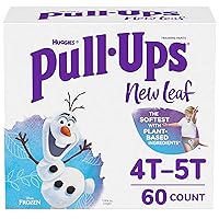 Pull-Ups New Leaf Boys' Disney Frozen Potty Training Pants, 4T-5T (38-50 lbs), 60 Ct