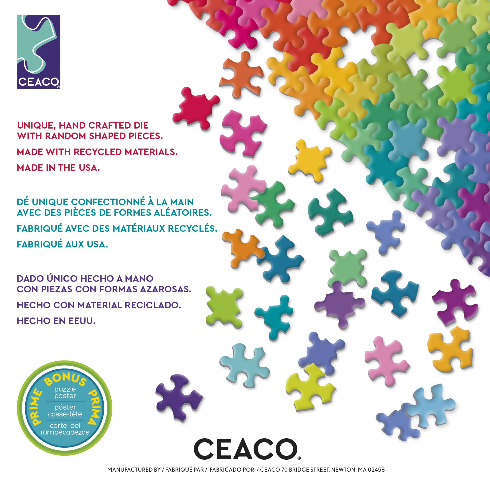 Ceaco - Pop of Color - 750 Piece Jigsaw Puzzle