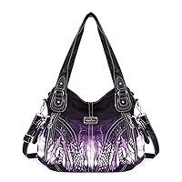 Angel Kiss Women's Handbag with Crossbody Strap Tote-Hobo, 13.84.711.8 inches