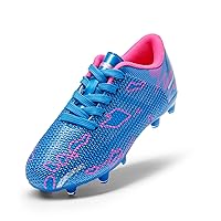 DREAM PAIRS Boys Girls Soccer Cleats Kids Football Shoes Toddler/Little Kid/Big Kid