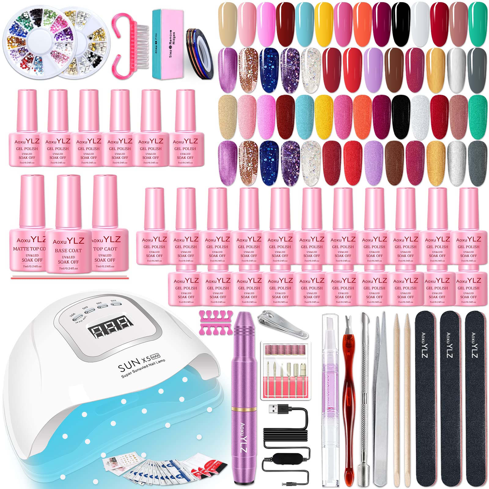 Styleberry 24 Piece Gel Nail Polish Kit | Buy Online in South Africa |  takealot.com