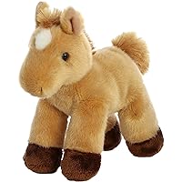 Aurora® Adorable Mini Flopsie™ Prancer™ Stuffed Animal - Playful Ease - Timeless Companions - Brown 8 Inches