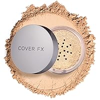 COVER FX Perfect Setting Powder - Shade Light - Loose Makeup Finishing Powder - Mattify Skin and Lock in Makeup - Blurs Fine Lines - Full Size