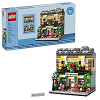 LEGO Flower Store Building Set 40680 - Collectible Model Shop with Interior Details - Customizable Design - Great Gift for Adult and Teen Builders - 337 Pieces