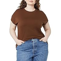 Amazon Aware Women's Cotton Modal Dropped Shoulder Long Line T-Shirt (Available in Plus Size)