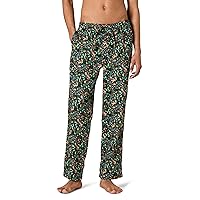 Amazon Essentials Men's Flannel Pajama Pant (Available in Big & Tall), Black Folkloric, 3X-Large Big