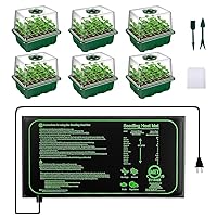 6-Pack Seed Starter Trays with 10