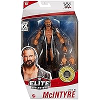 WWE Drew Mcintyre Elite Collection Series 83 Action Figure 6 in Posable Collectible Gift Fans Ages 8 Years Old and Up​ includes toy