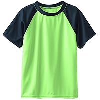 Kanu Surf Boys Short Sleeve Upf 50 Rashguard Swim Shirt