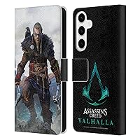 Head Case Designs Officially Licensed Assassin's Creed Eivor Valhalla Poster Leather Book Wallet Case Cover Compatible with Samsung Galaxy S24+ 5G