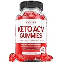 Keto ACV Gummies for Weight Loss Advanced Formula (1000mg Per Serving) - Digestion, Metabolism, Detox & Cleansing - Apple Cider Vinegar Gummies Formulated with 1000MG ACV Per Serving - (60 Gummies)