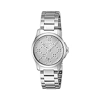 Gucci Swiss Quartz Stainless Steel Dress Silver-Toned Women's Watch(Model: YA126551)