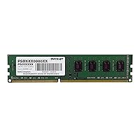 Patriot Signature DDR3 RAM 8GB (1X8GB) 1600MHz CL11 UDIMM Desktop Memory Module - PSD38G16002