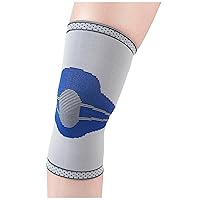 OTC Knee Support, Pullover Style, Lightweight Elastic, White, Large