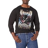 Marvel Big & Tall Let There Be Carnage Venom 2 Poster Men's Tops Short Sleeve Tee Shirt