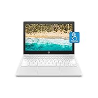 HP Chromebook 11-inch Laptop - MediaTek - MT8183 - 4 GB RAM - 32 GB eMMC Storage - 11.6-inch HD IPS Touchscreen - with Chrome OS™ - (11a-na0050nr, 2020 model, Snow White)