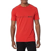 BOSS Men's Slim Fit Repeating Logo Short Sleeve T-Shirt