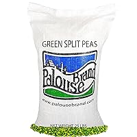 Split Peas | Green | 25 LBS | Family Farmed in Washington State | Non-GMO Project Verified | Non-Irradiated | Kosher Parve | Field Traced | High in Protein