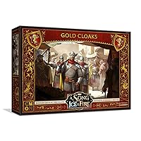 A Song of Ice and Fire Tabletop Miniatures Game Gold Cloaks Unit Box - Add Unparalleled Strength to Your Forces! Strategy Game, Ages 14+, 2+ Players, 45-60 Minute Playtime, Made by CMON