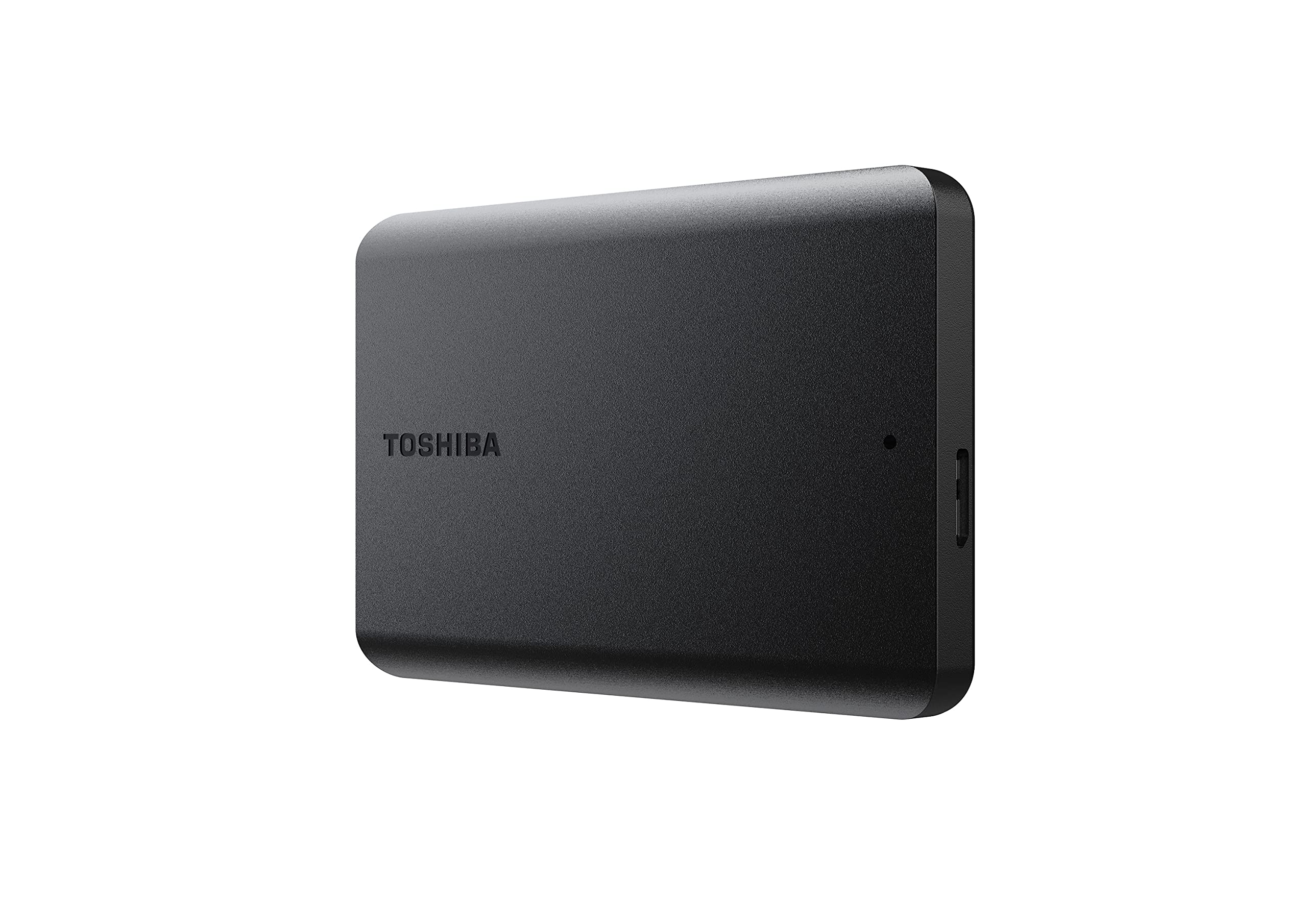 Toshiba Canvio Basics 1TB Portable External Hard Drive USB 3.0, Black - HDTB510XK3AA