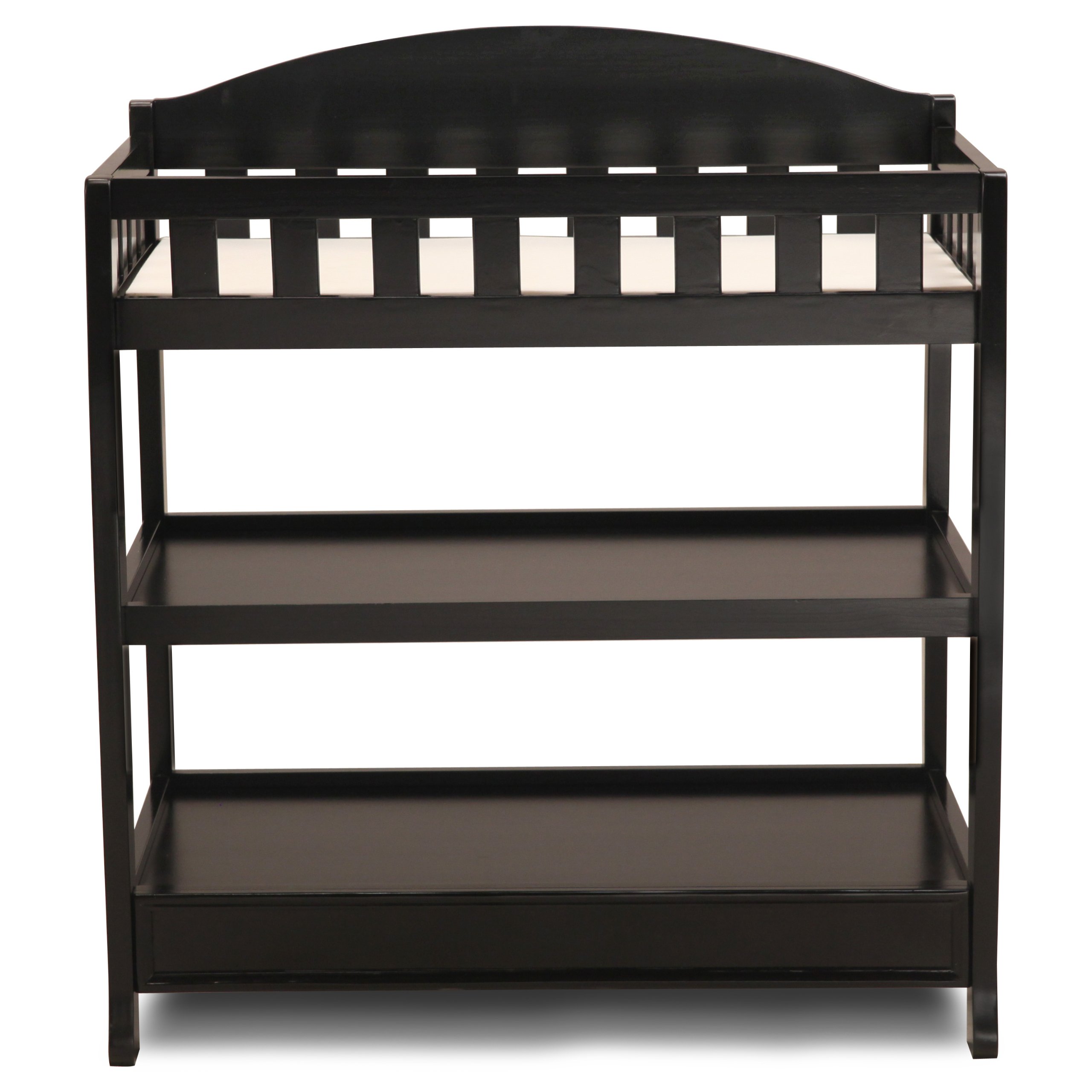 Delta Children Infant Changing Table with Pad, Black